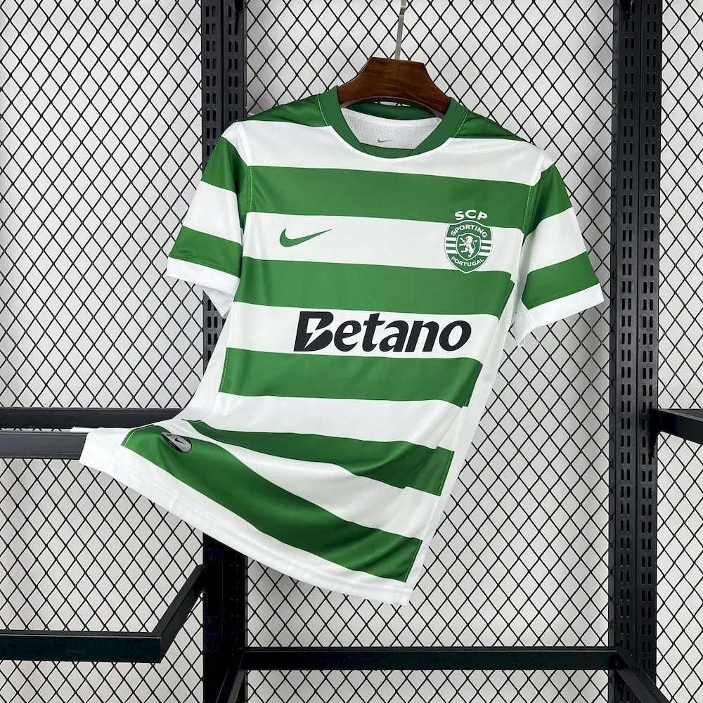 Sporting CP Soccer Jersey Home Custom Shirt 2025/26