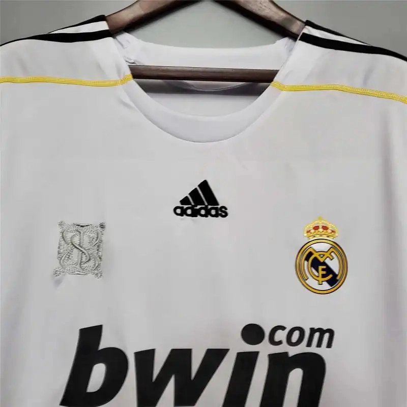 Ronaldo #9 Real Madrid Retro Jersey Home Soccer Shirt 2009/10