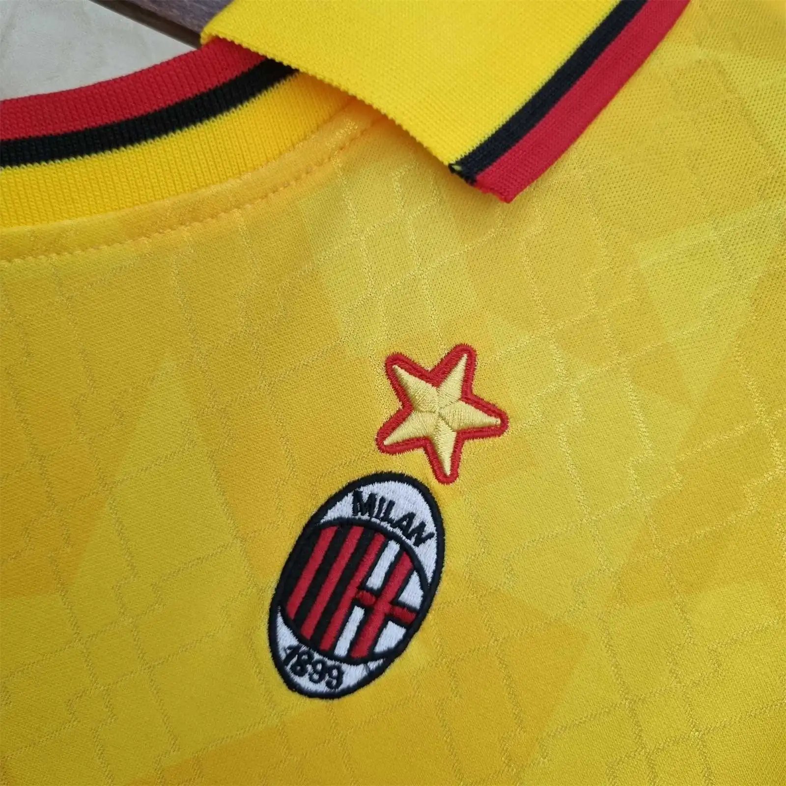 AC Milan Retro Soccer Jersey Third Away Custom Shirt 1995/96
