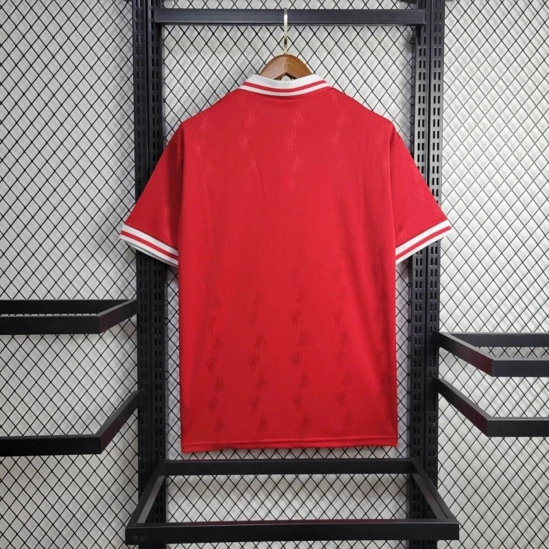 Liverpool Retro Football Jersey Home Custom Shirt 1996/97