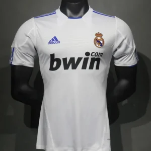 Real Madrid Authentic Retro Jersey Home Soccer Shirt 2010/11