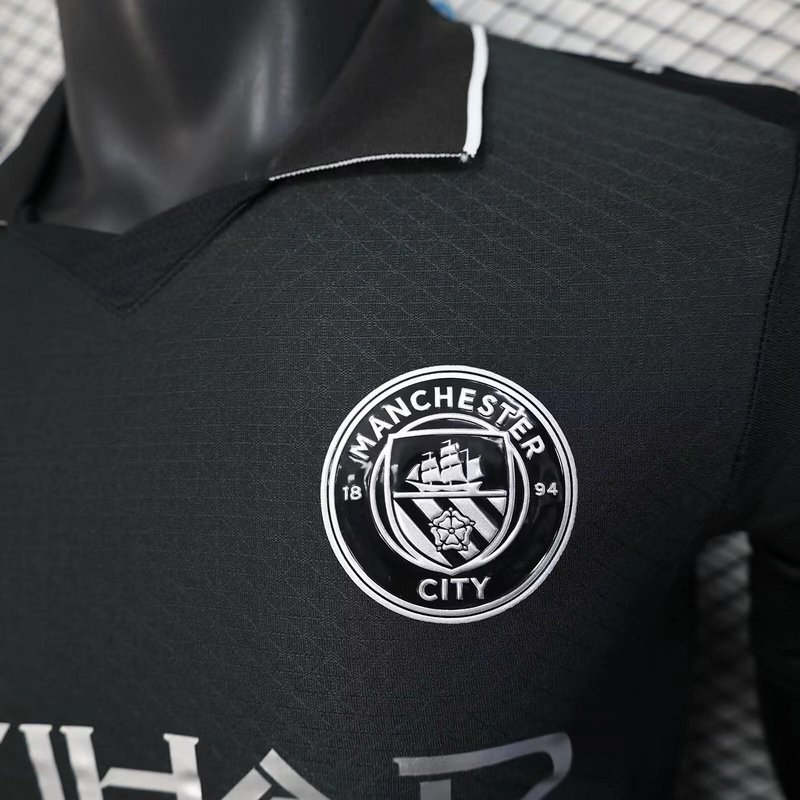 Manchester City Authentic Fourth Away Football Jersey Shirt 2025/26