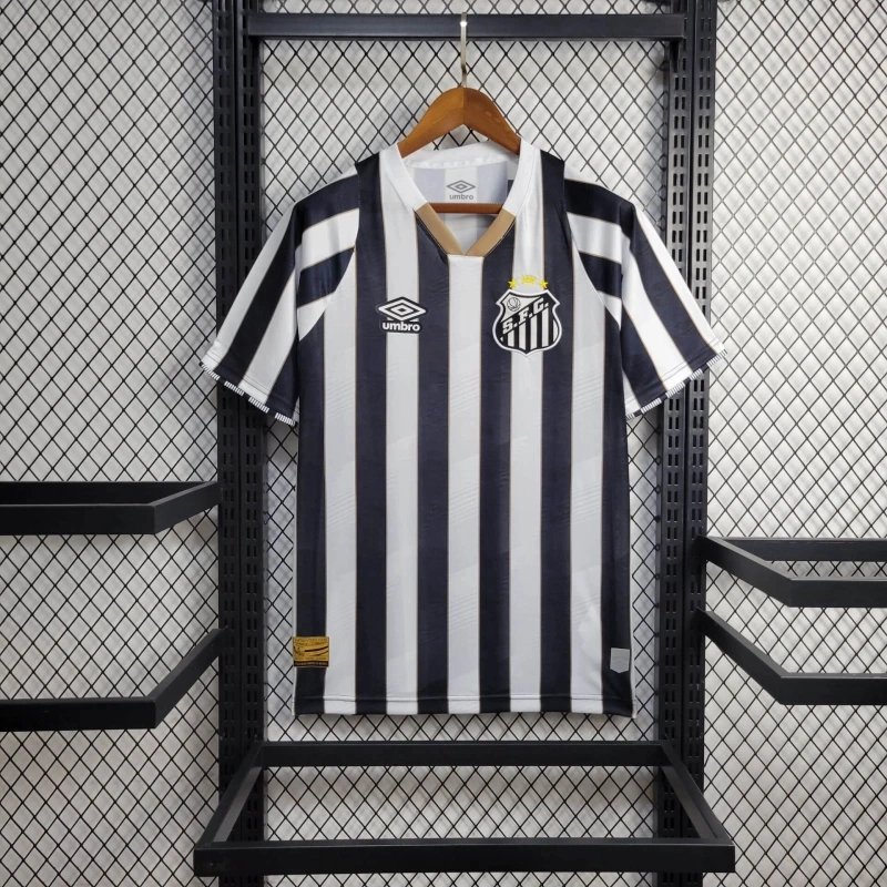 Santos FC Soccer Jersey Away Custom Shirt 2024