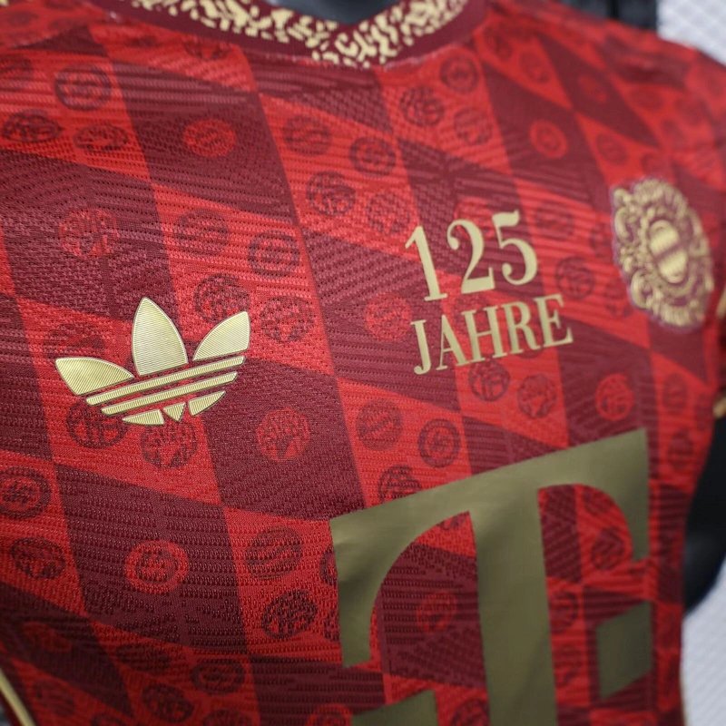 Authentic Bayern Munich Soccer Jersey Shirt 2025/26 125th Anniversary