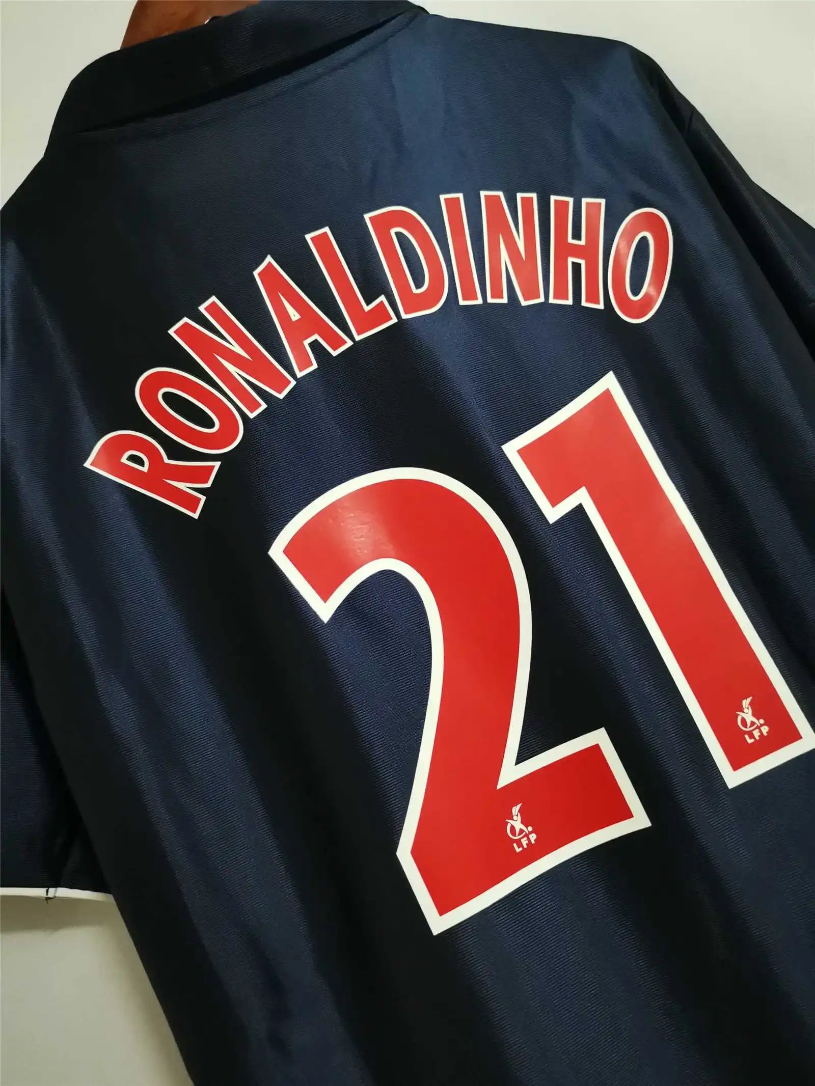 PSG Retro Jersey Home Soccer Shirt 2001/02