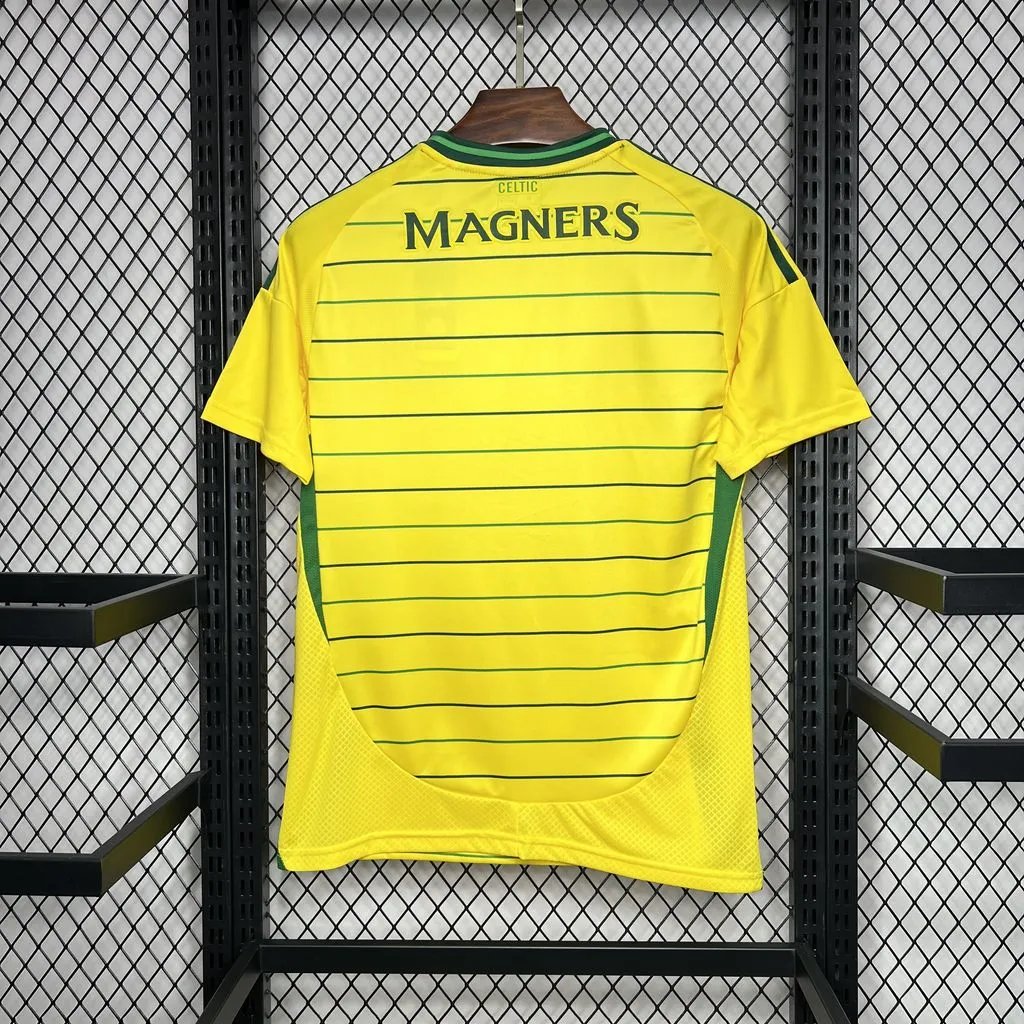 Celtic Soccer Jersey Away Custom Shirt 2024/25