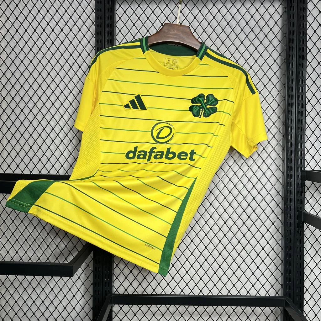 Celtic Soccer Jersey Away Custom Shirt 2024/25