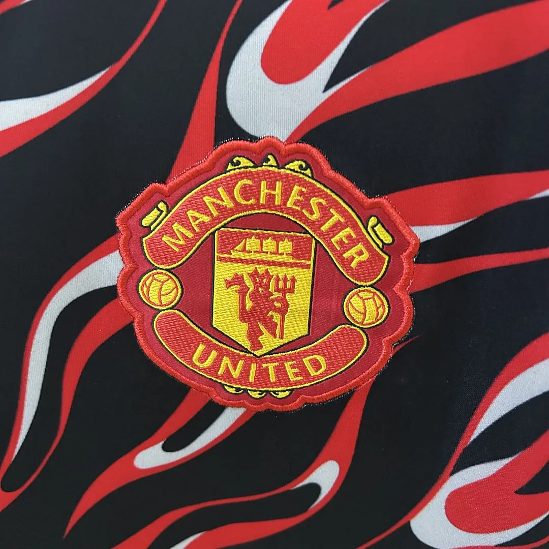 Manchester United Pre-Match Football Jersey Shirt 2025/26