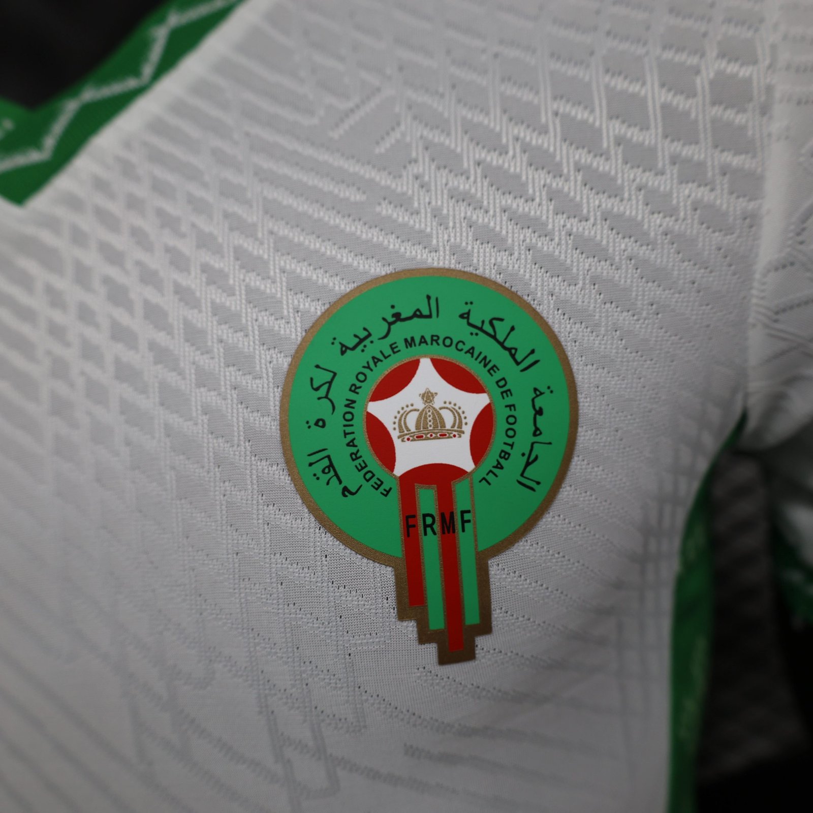 Morocco Authentic Soccer Jersey Away Shirt 2024-25