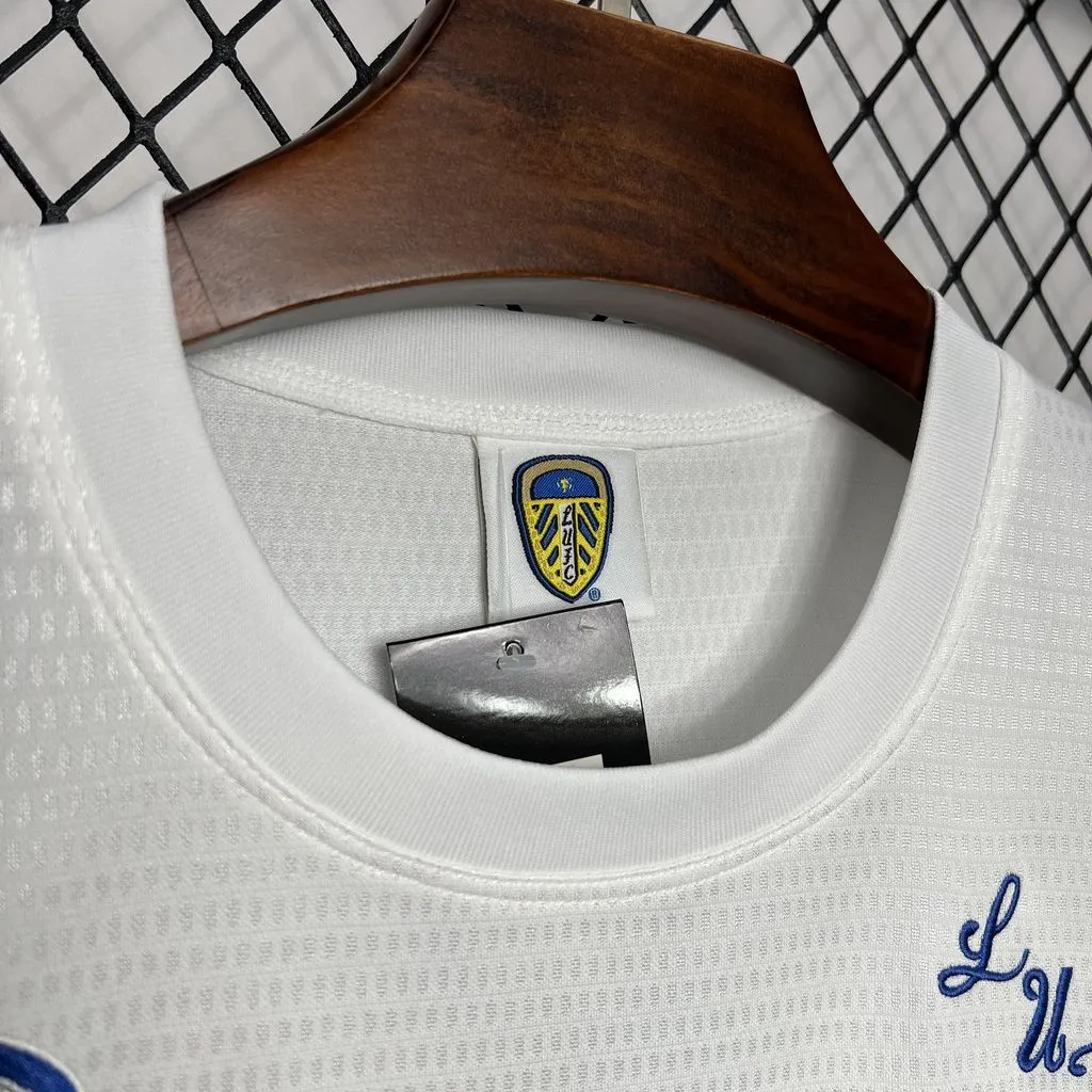 Leeds United Retro Football Jersey Home Shirt 1995/96