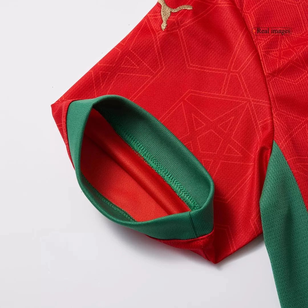 Morocco Soccer Jersey Home Custom Shirt 2024-25