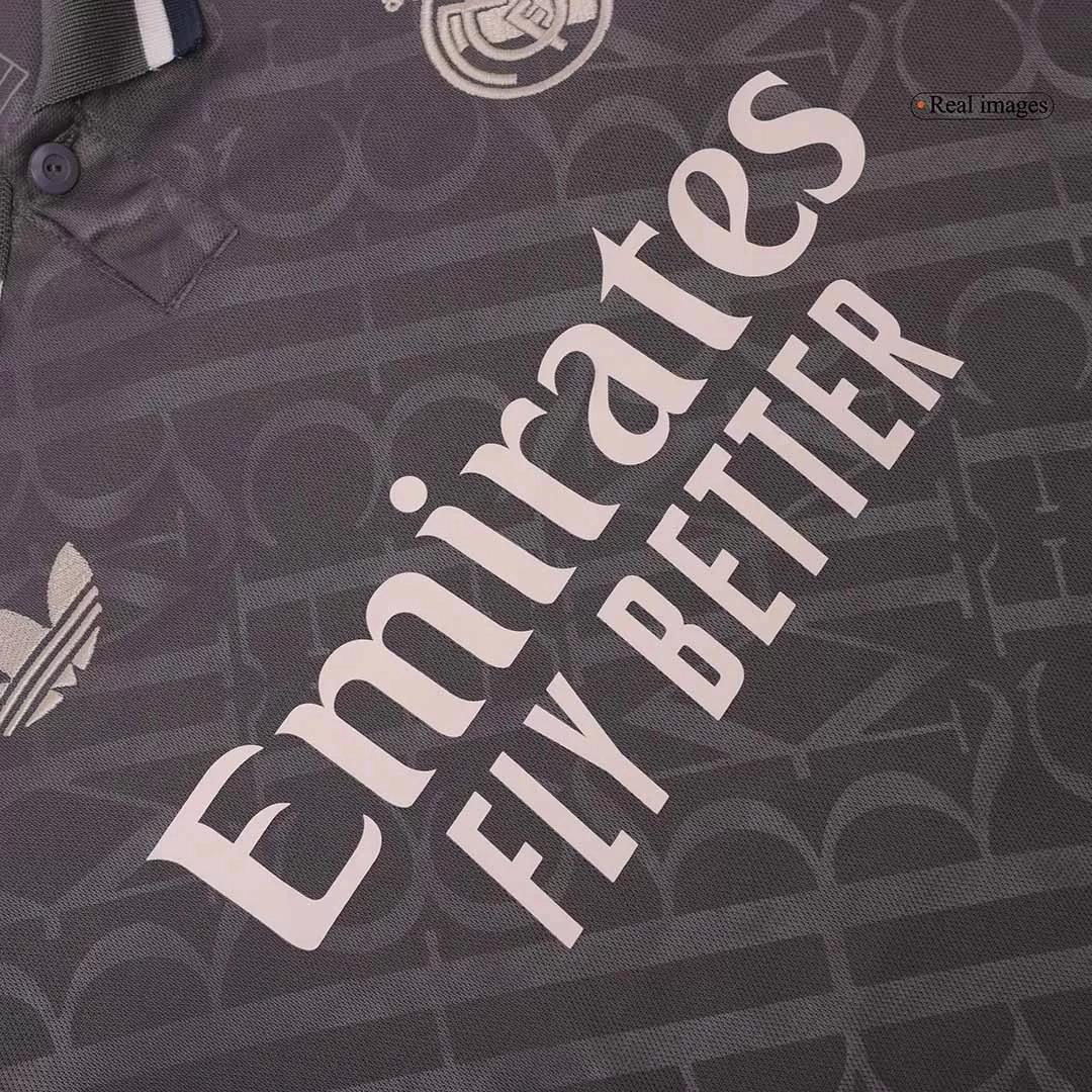 Real Madrid Soccer Jersey Third Away Custom Shirt 2024/25