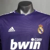 Real Madrid Authentic Retro Jersey Third Away Long Sleeve Soccer Shirt 2010/11