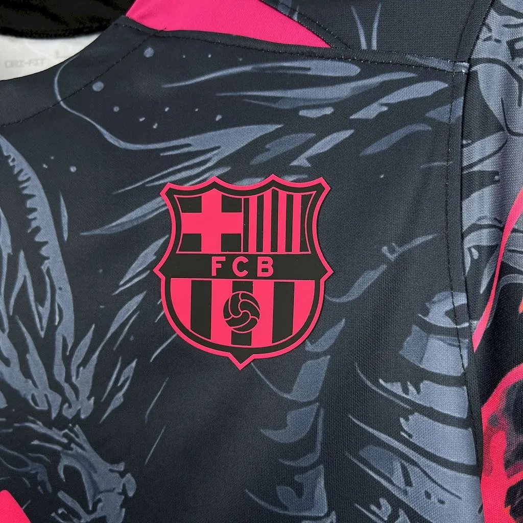 Barcelona Soccer Jersey Dragon Special Edition Custom Shirt 2025/26