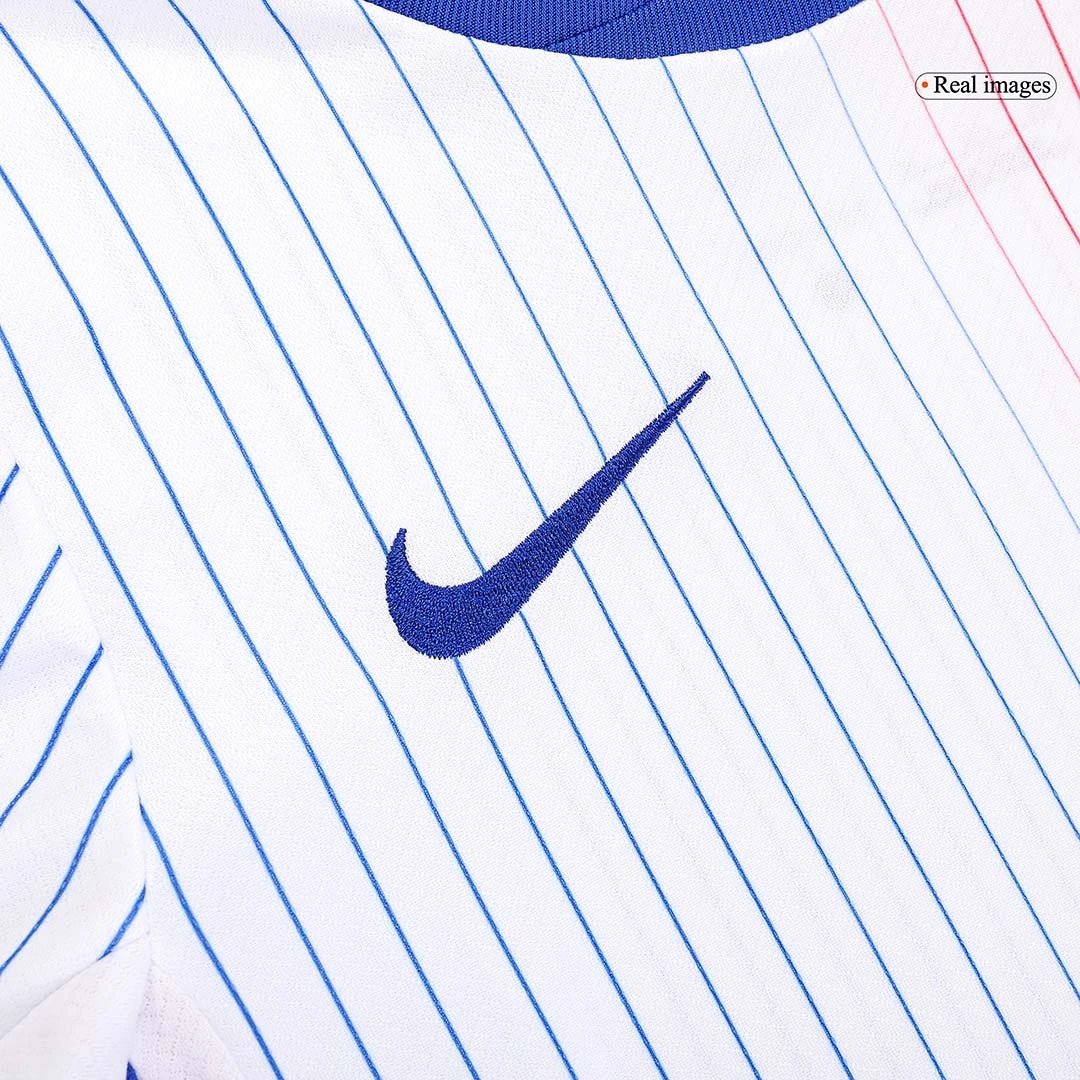 France Away Football Uniform Kids Kit Jersey+Shorts EURO 2024