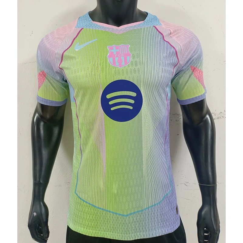 Barcelona Authentic Soccer Jersey Green Special Edition Shirt 2025/26