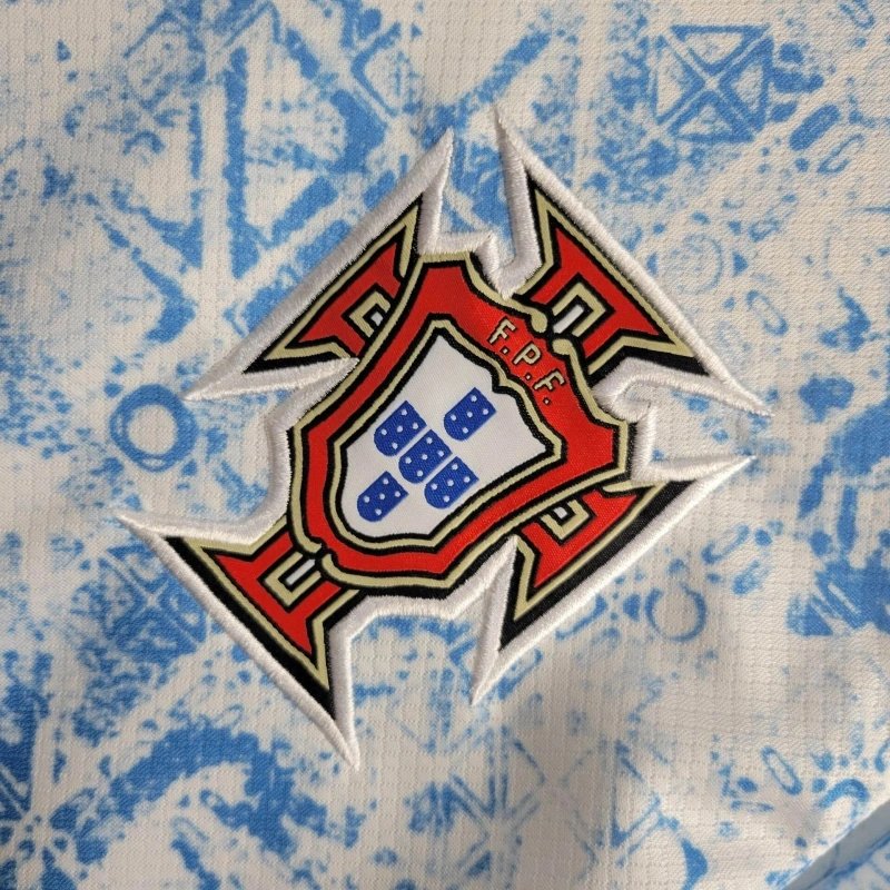 Portugal Soccer Jersey Away Long Sleeve Custom Shirt EURO 2024