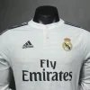 Real Madrid Authentic Retro Jersey Home Long Sleeve Soccer Shirt 2014/15