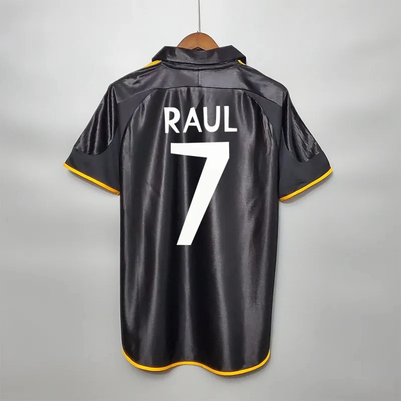 Real Madrid Retro Jersey Away Custom Soccer Shirt 1999-01