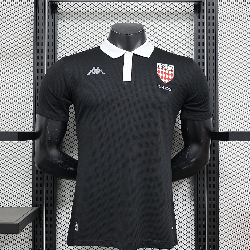 AS Monaco Authentic Soccer Jersey Centenary Kit 2024/25