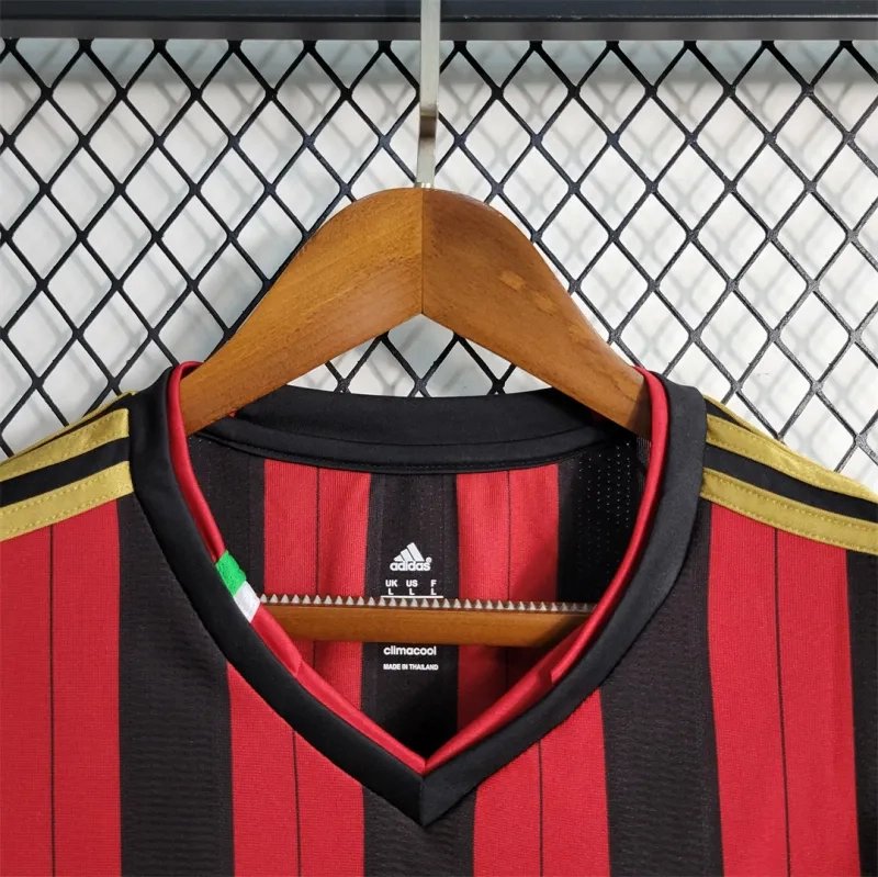 Kaká #22 AC Milan Retro Soccer Jersey Home Shirt 2013/14