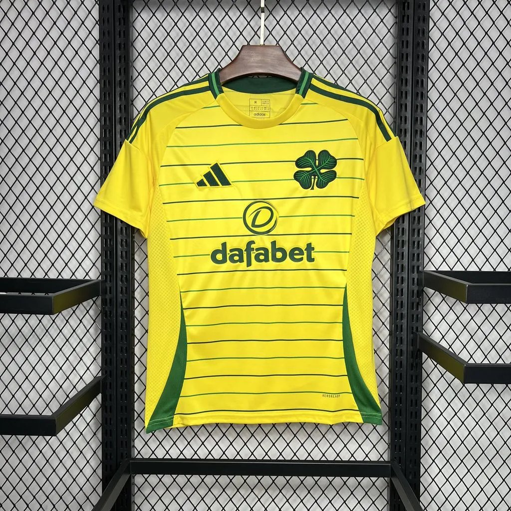 Celtic Soccer Jersey Away Custom Shirt 2024/25