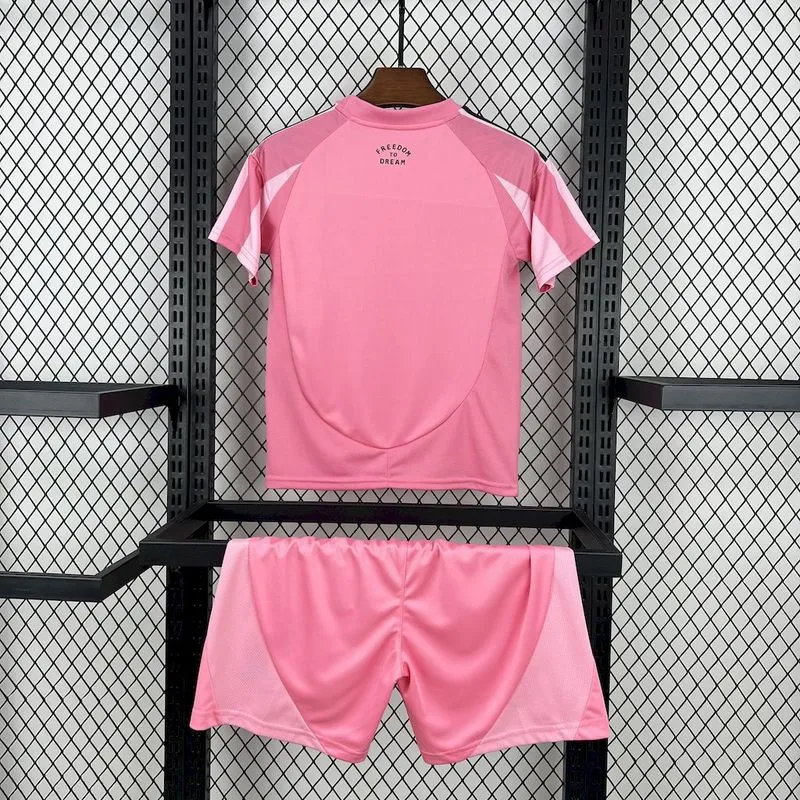 Inter Miami Soccer Jersey Home Kids Kit Jersey+Shorts 2025