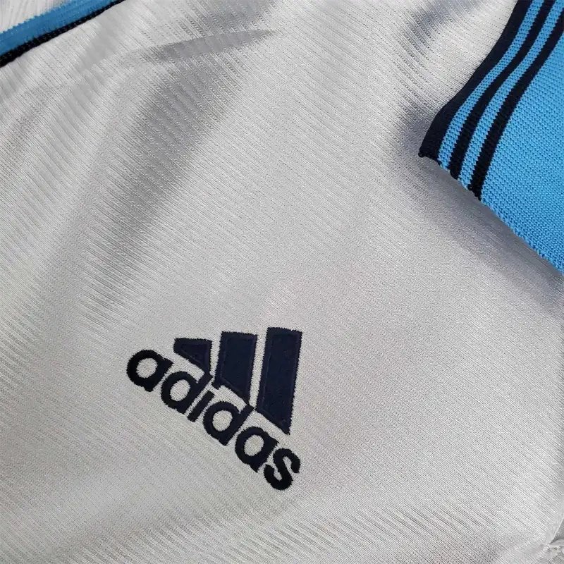 Marseille Retro Soccer Jersey Home Custom Shirt 1998-99