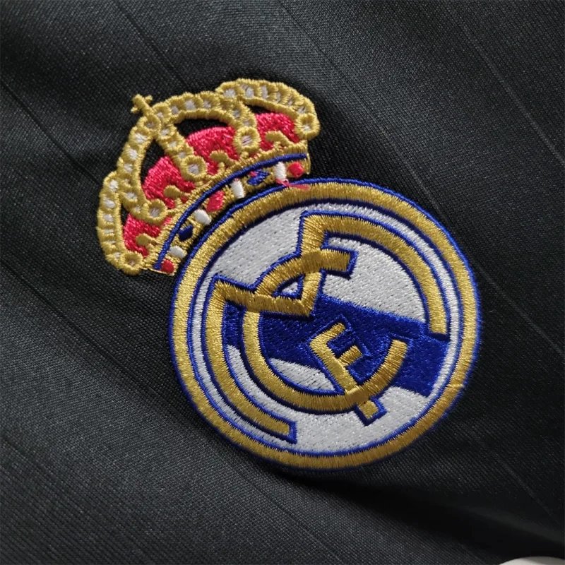 Real Madrid Retro Jersey Away Long Sleeve Custom Soccer Shirt 2006/07