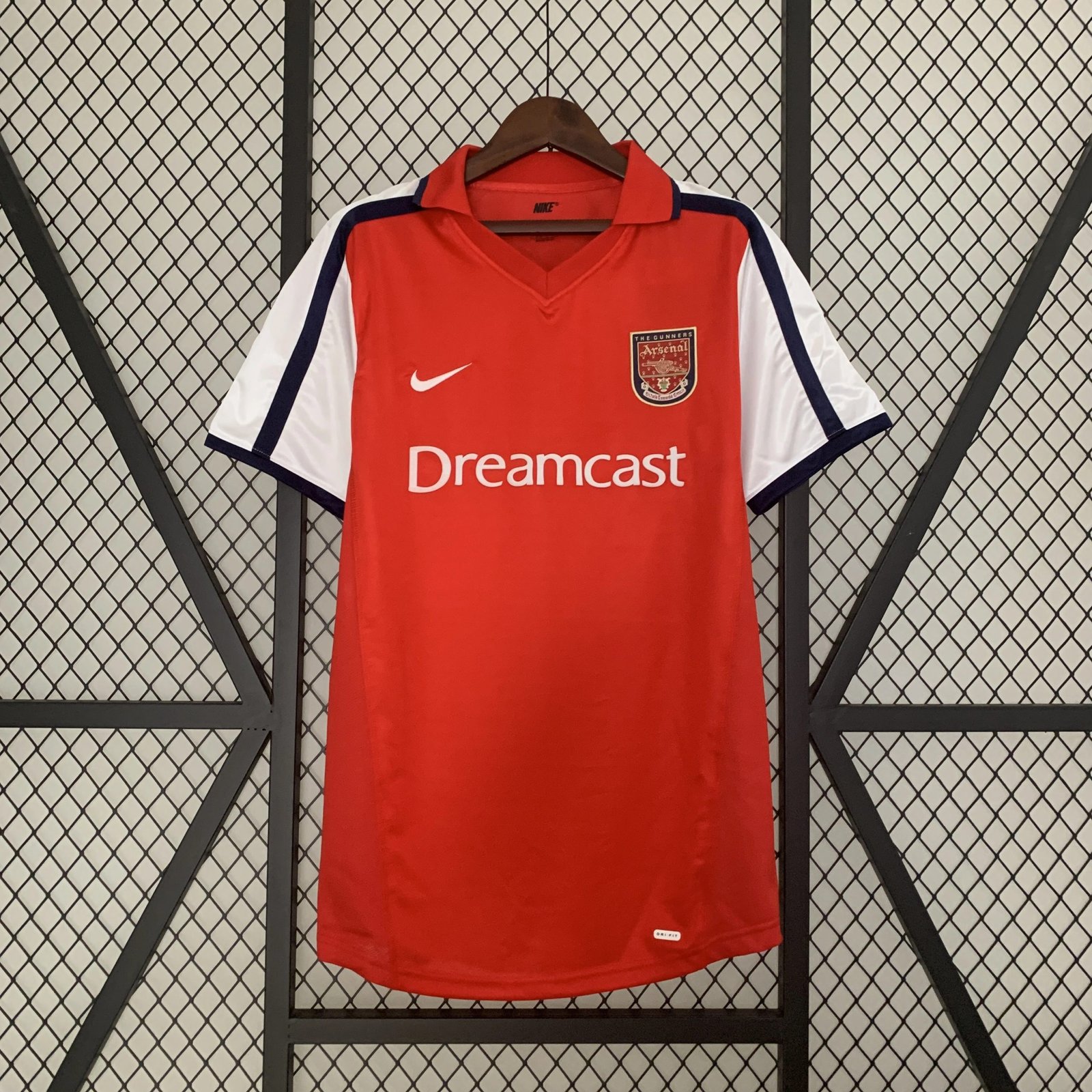Arsenal Soccer Retro Jersey Home Custom Shirt 2000-02