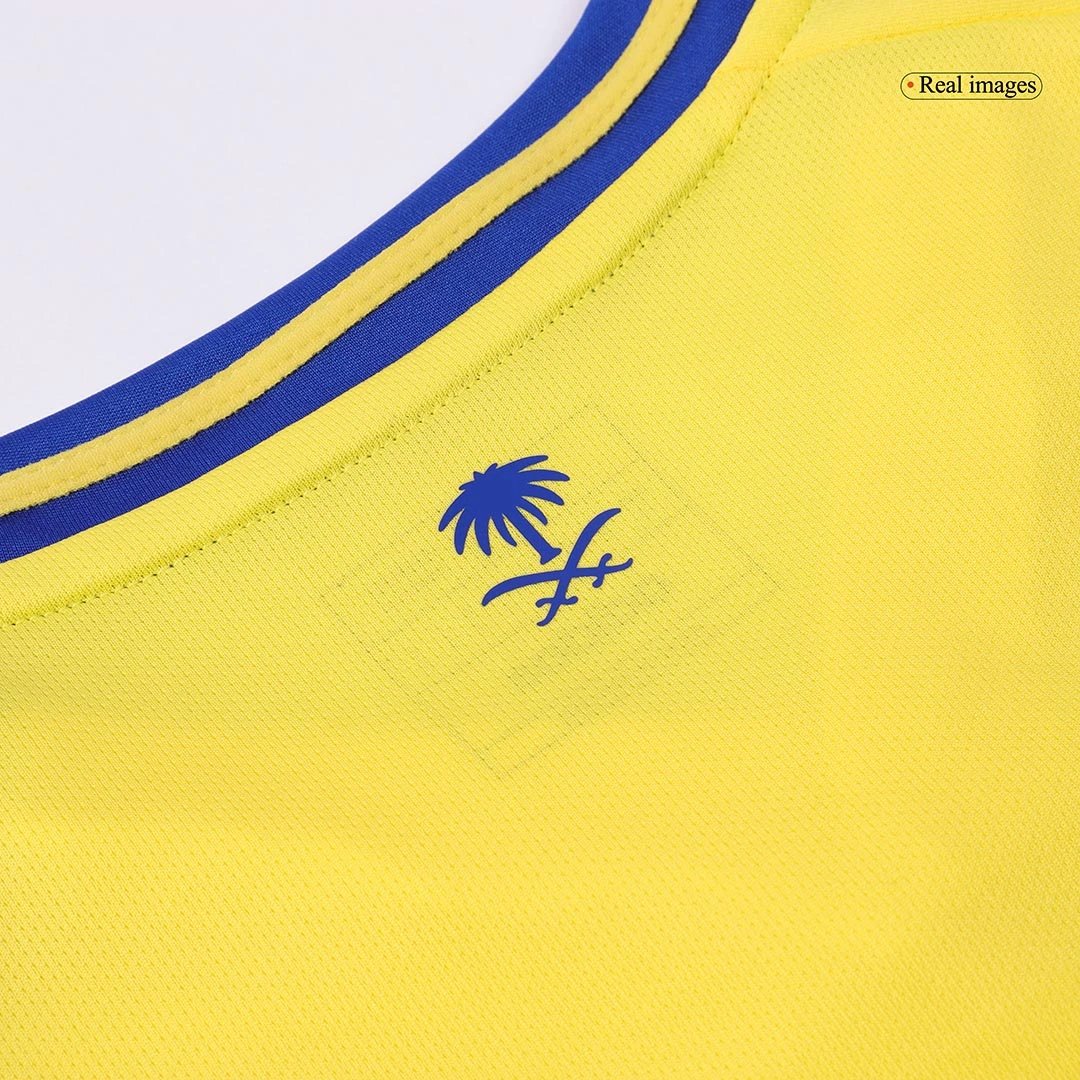 Al Nassr Soccer Jersey Home Custom Shirt 2024/25