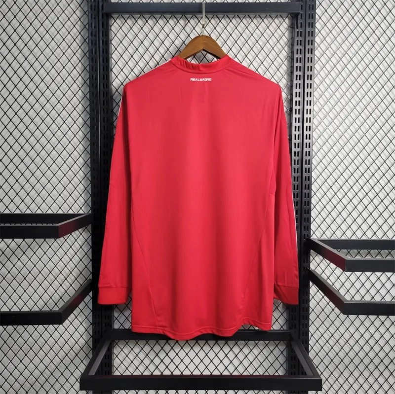 Real Madrid Retro Jersey Away Long Sleeve Soccer Shirt 2011/12