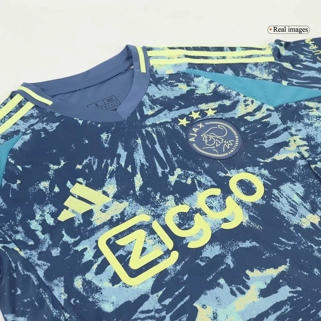 Ajax Football Jersey Away Custom Shirt 2024/25