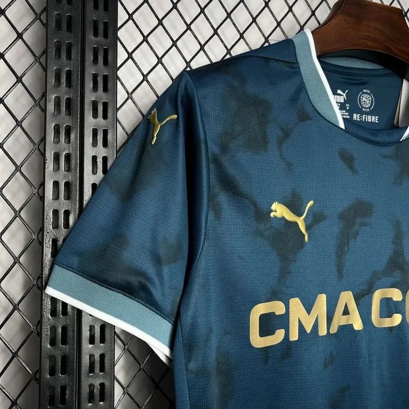 Marseille Soccer Jersey Away Custom Shirt 2024/25
