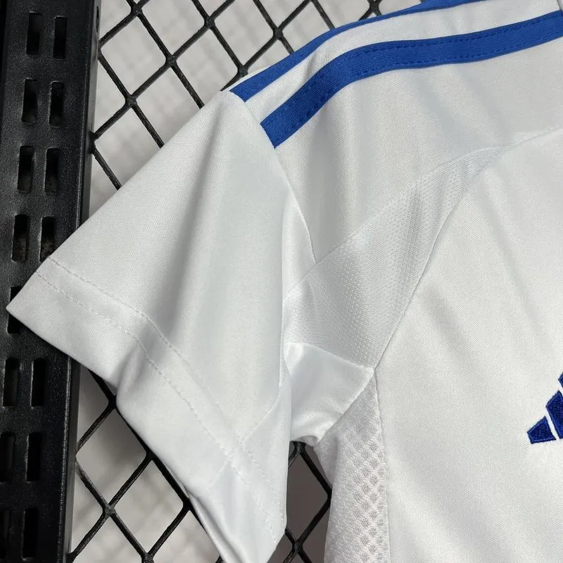 Olympique Lyonnais Football Jersey Home Kids Kit Jerseys+Shorts 2024/25