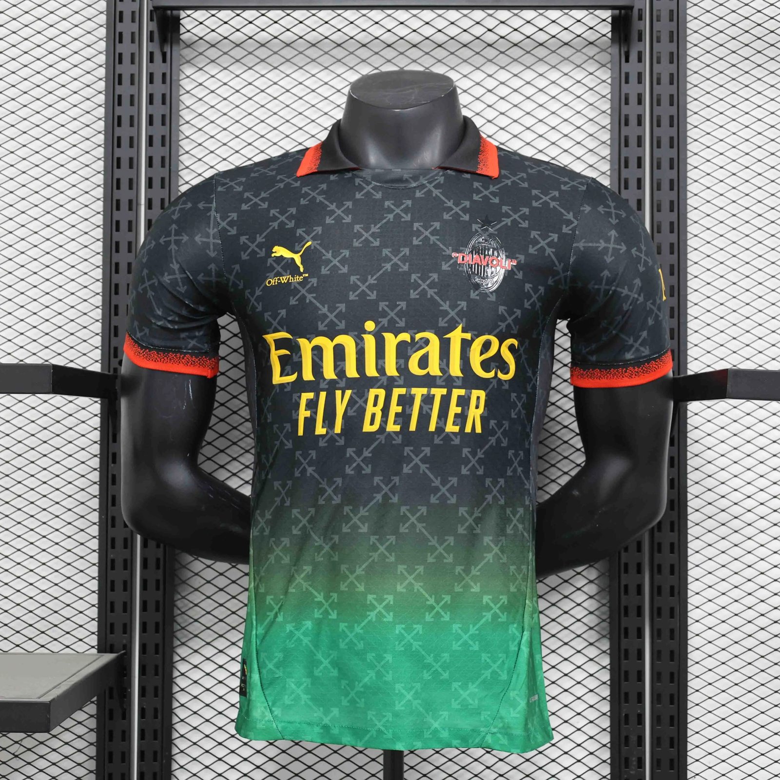 AC Milan Authentic Soccer Jersey Fourth Away Shirt 2024/25