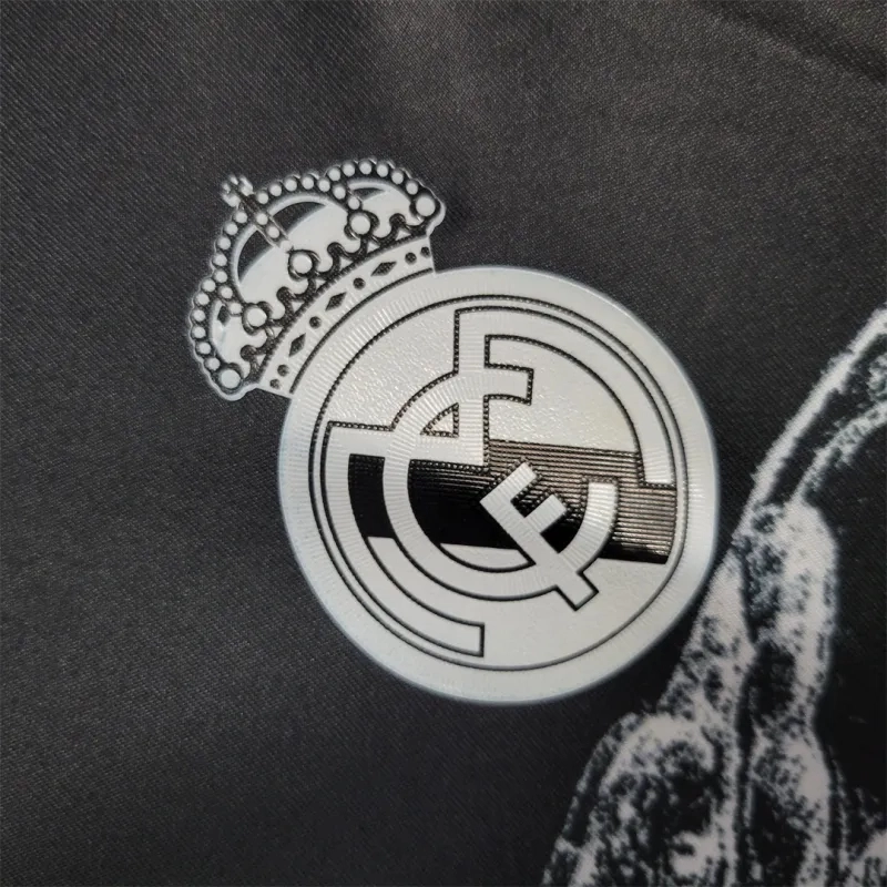 Ronaldo#7 Real Madrid Retro Jersey Third Away Long Sleeve Soccer Shirt 2014/15