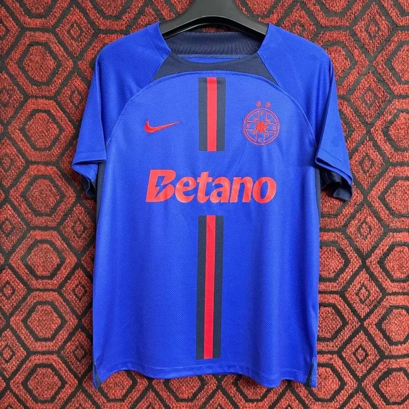 24-25 FCSB Away Soccer Jersey Blue