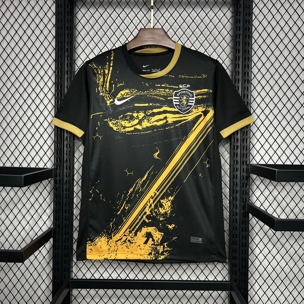 Sporting CP Soccer Jersey Third Away Custom Shirt 2024/25