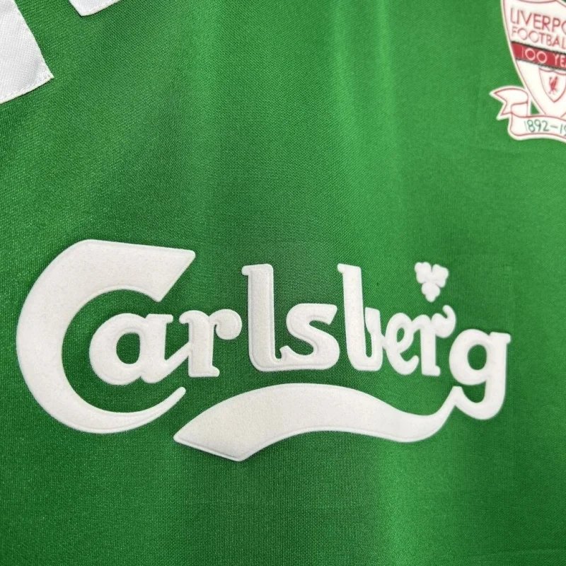 Liverpool Retro Football Jersey Away Custom Shirt 1992-93