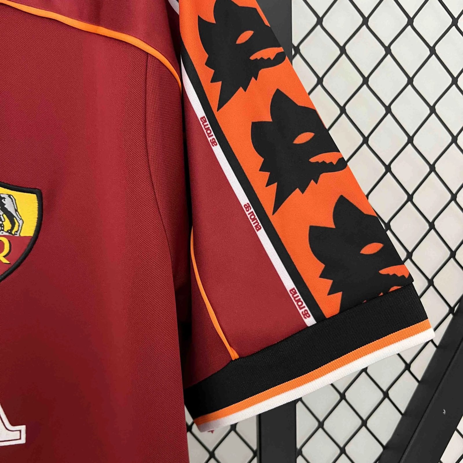 Roma Retro Soccer Jersey Home Custom Shirt 1998/99