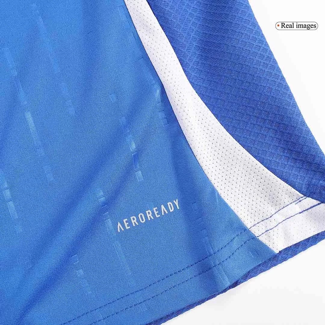 Italy Home Football Uniform Kids Kit Jersey+Shorts EURO 2024