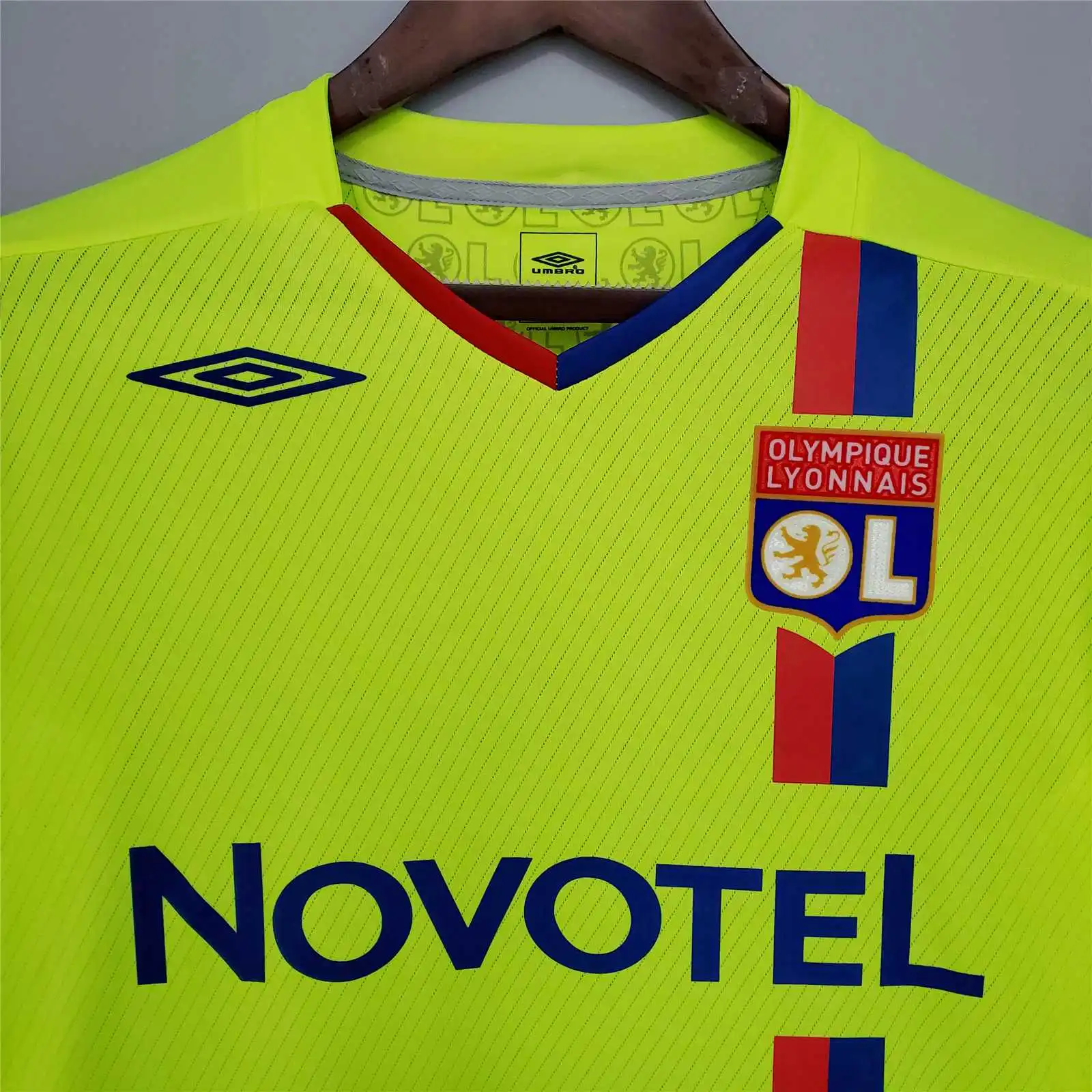 Olympique Lyonnais Retro Football Jersey Third Away Custom Shirt 2008-09