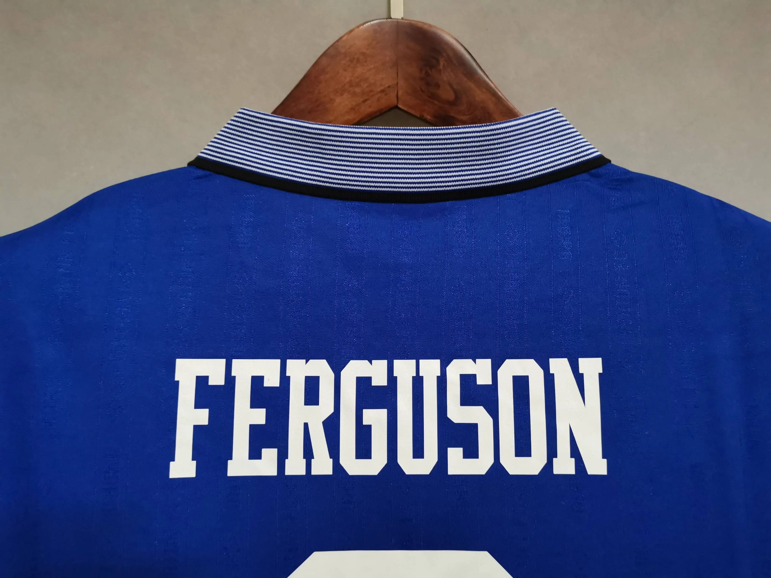 Everton Retro Football Jersey Home Custom Shirt 1994/95