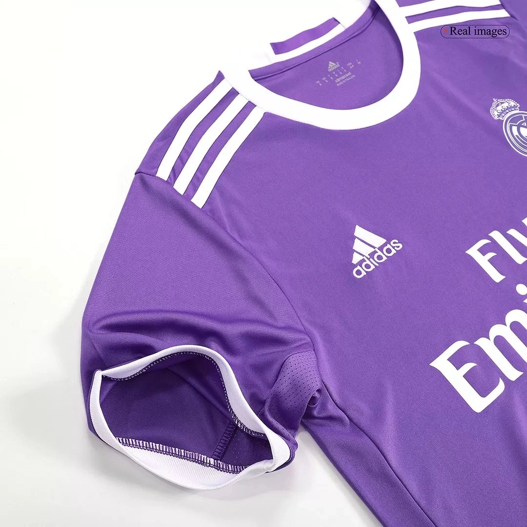 SERGIO RAMOS #4 Real Madrid Retro Jersey Away Soccer Shirt 2016/17