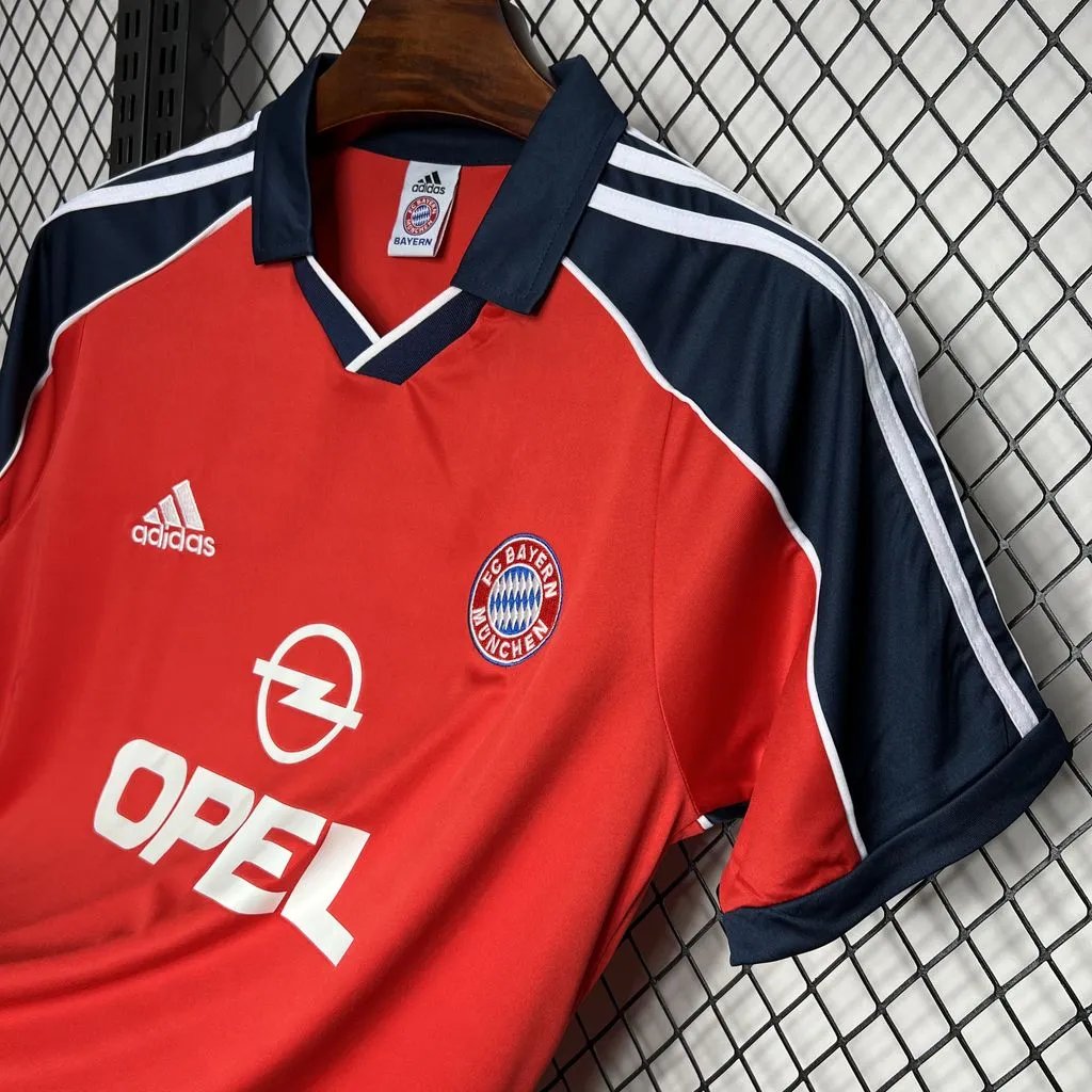 Bayern Munich Retro Jersey Home Soccer Shirt 1999-2001