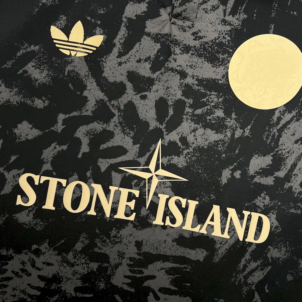 Ajax Football Jersey Stone Island Special Edition Custom Shirt 2025/26