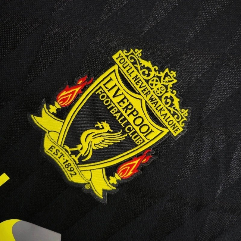 Liverpool Retro Football Jersey Away Custom Shirt 2010/11