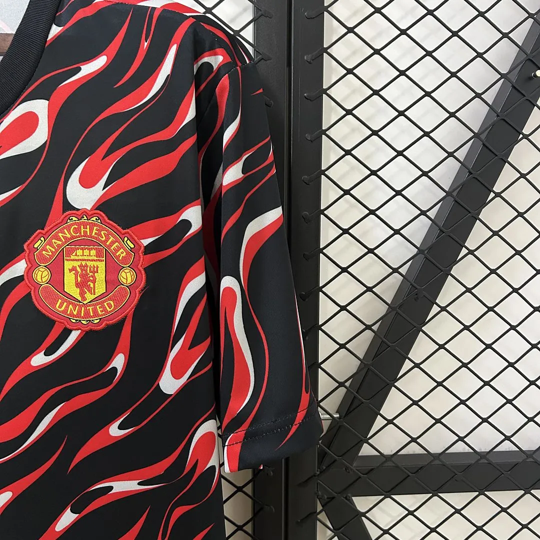 Manchester United Pre-Match Football Jersey Shirt 2025/26