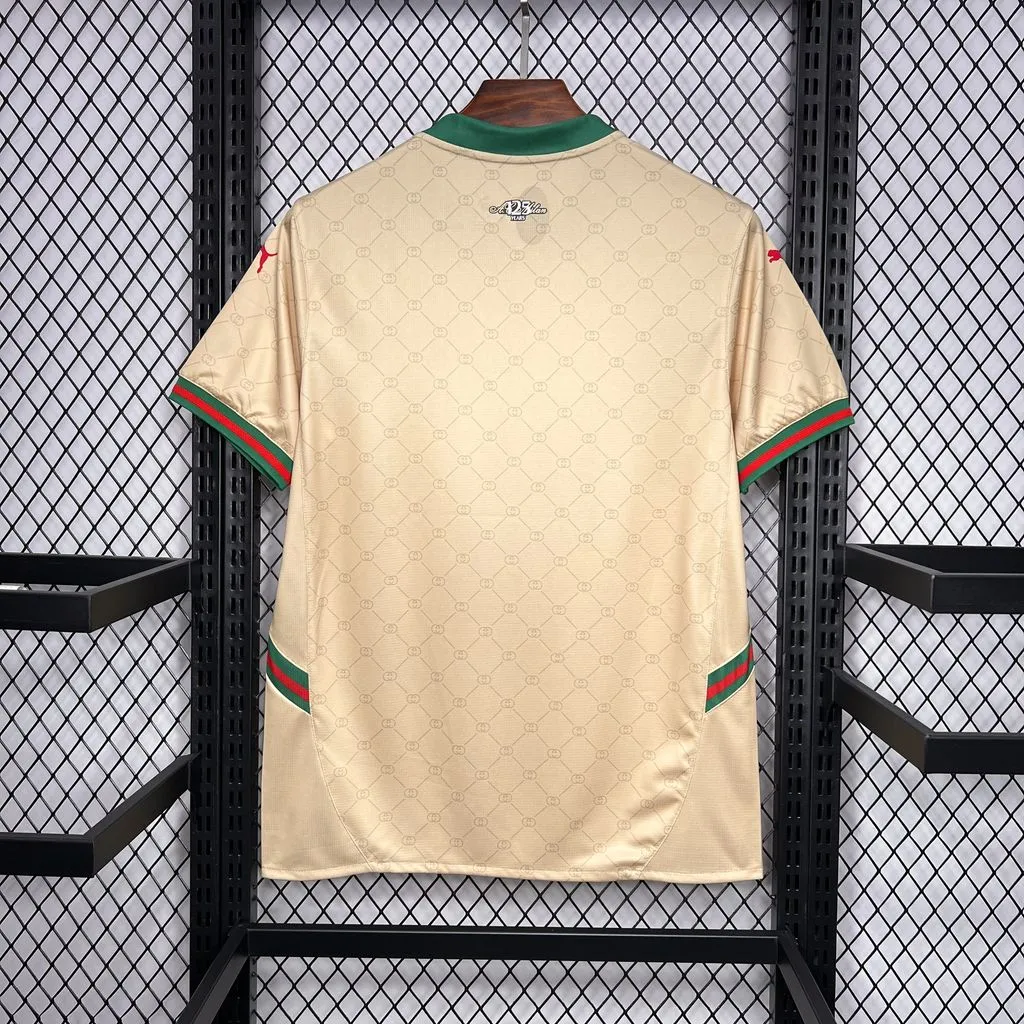 AC Milan Soccer Jersey Gucci Co-branded Custom Shirt 2024/25